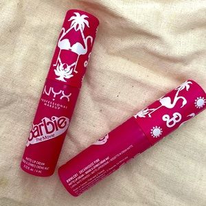 NYX Barbie matte lip cream in “dreamhouse pink” 💖